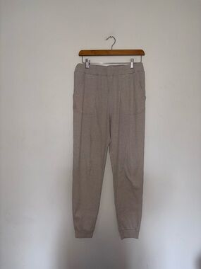 Allfenix ~ Cream Ribbed Sweatpants